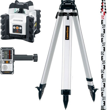 Laserliner quadrum compact 210s set 165cm rotatielaser - 053.510a