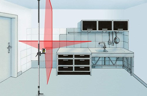 Laserliner telepod plus | telescoopstatief | 330cm - 090.122a