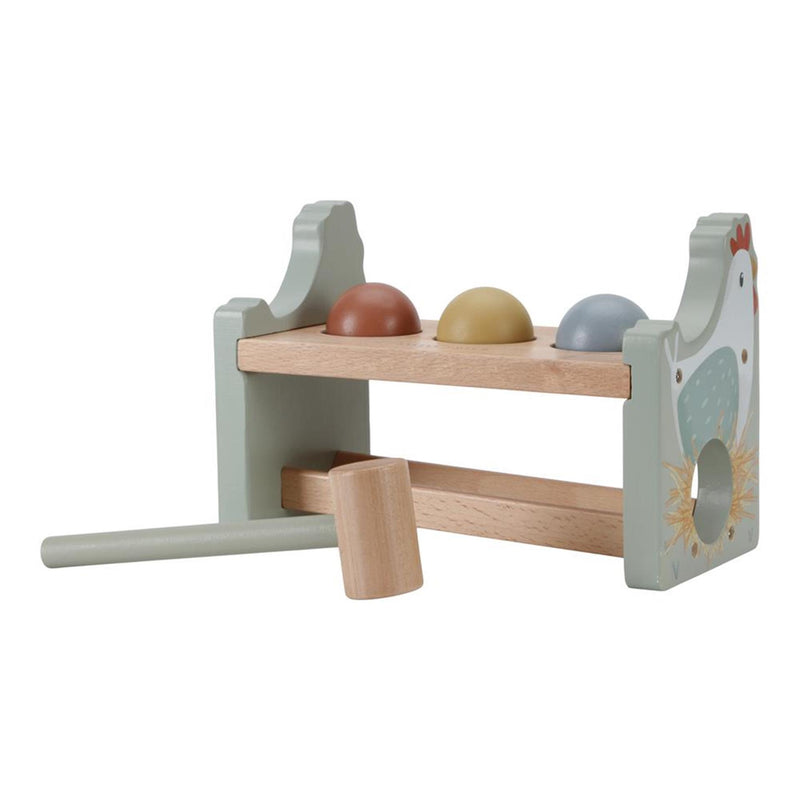 Load image into Gallery viewer, Little dutch tiamo little farm hamerbankje met ballen
