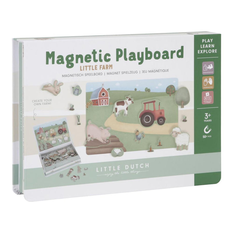 Load image into Gallery viewer, Little dutch little farm magnetisch speelbord fsc
