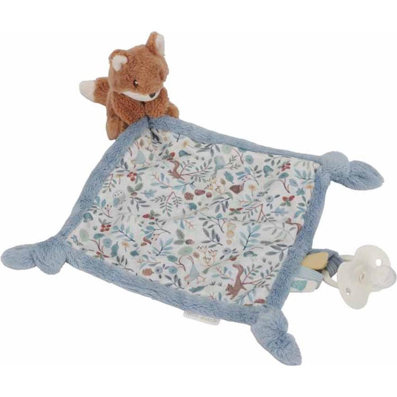 Afbeelding laden in galerijviewer, Little dutch knuffeldoekje print vos - forest friends
