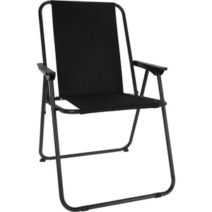 Redcliffs vouwstoel 57x48x42cm zwart