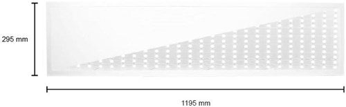 Enzo led backlit paneel wit 120x30cm 36w 4500lm tri-white - 5016210