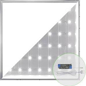 Cargue la imagen en el visor de la galería, Enzo led backlit paneel wit 60x60cm 30w 6000k 4050lm - 5016030
