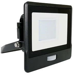 V-tac led bouwlamp | 30w | 6500k | ip65 | met sensor | body zwart