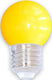 Enzo led kogellamp e27 geel 1w - led0154