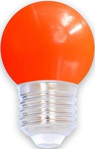 Enzo led kogellamp e27 rood 1w - led0152