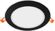 Enzo led panel downlight 12w 3000k incl. driver zwart - led2630