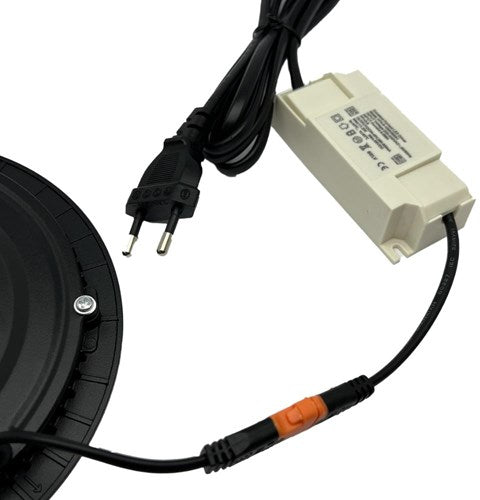 Laden Sie das Bild in Galerie -Viewer, Enzo led panel downlight 24w 3000k incl. driver zwart - led2650
