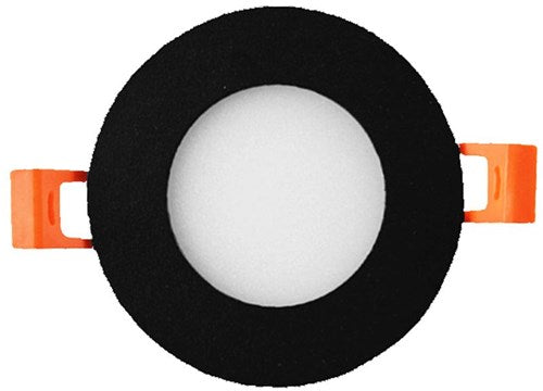 Chargez l'image dans la visionneuse de la galerie, Enzo led panel downlight 3w 4000k incl. driver zwart - led2602
