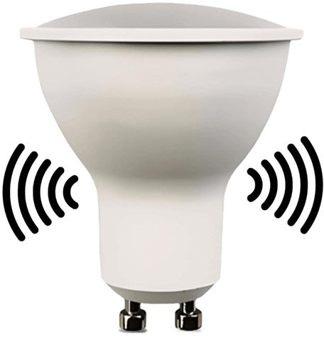 ギャラリービューアに画像をロードする, Enzo led spot gu10 230v 7-75w 120gr wit 2700k dimbaar sensor - led0690
