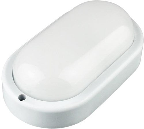 Chargez l'image dans la visionneuse de la galerie, Enzo led wandlamp 8w ovaal bulkhead wit 4000k - 5082100
