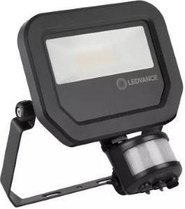 Enzo ledvance led bouwlamp 10w 3000k zwart + sensor - 5017550