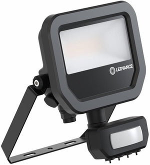Enzo ledvance led bouwlamp 10w 4000k zwart + sensor - 5017551