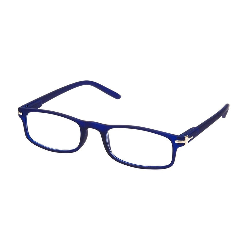 Afbeelding laden in galerijviewer, Spectrum leesbril mat blauw rechthoekig 3.50
