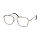 Spectrum leesbril vintage piloot metaal goud zwart 1.00