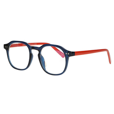 Spectrum computerbril blauw oranje 1.50