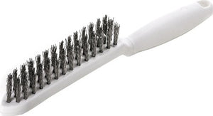 Lessmann staalborstel | lengte 285 mm | 0,35 mm rvs-staaldraad golvend | 3-rijig | 1 stuk - 185431 185431