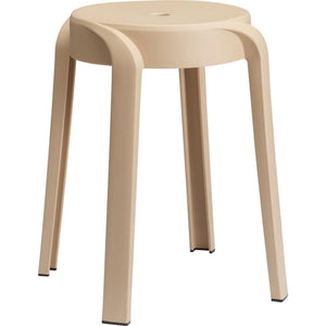 Home styling krukje stapelbaar taupe rond