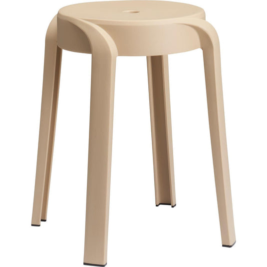 Home styling krukje stapelbaar taupe rond