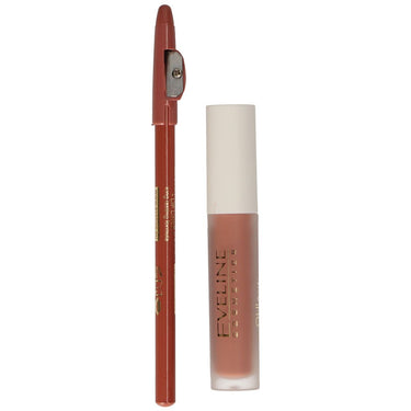 Eveline oh! my lips silky matt liquid lip kit nr. 14 choco truffle