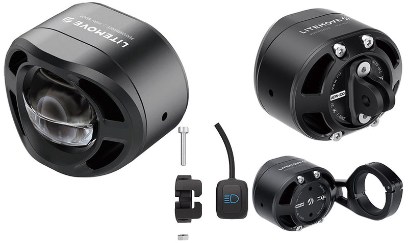 Load image into Gallery viewer, Litemove aew-230 e-bike front light
