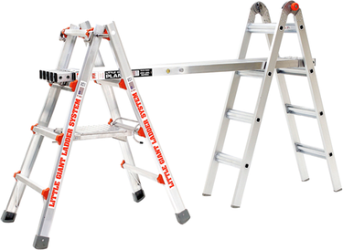 Little jumbo little giant | telescopische werkbrug | aluminium | 33 x 244-396 cm - 48414396