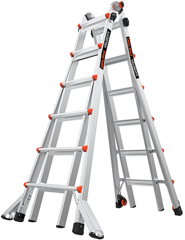 Little jumbo little giant velocity | telescoopladder | 4x6 sporten - 48414103
