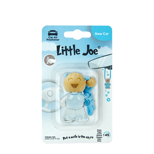 Little joe car air freshener glass bottle new car