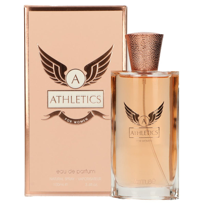 ギャラリービューアに画像をロードする, Lamusê by lattafa eau de parfum spray dames athletics 100ml
