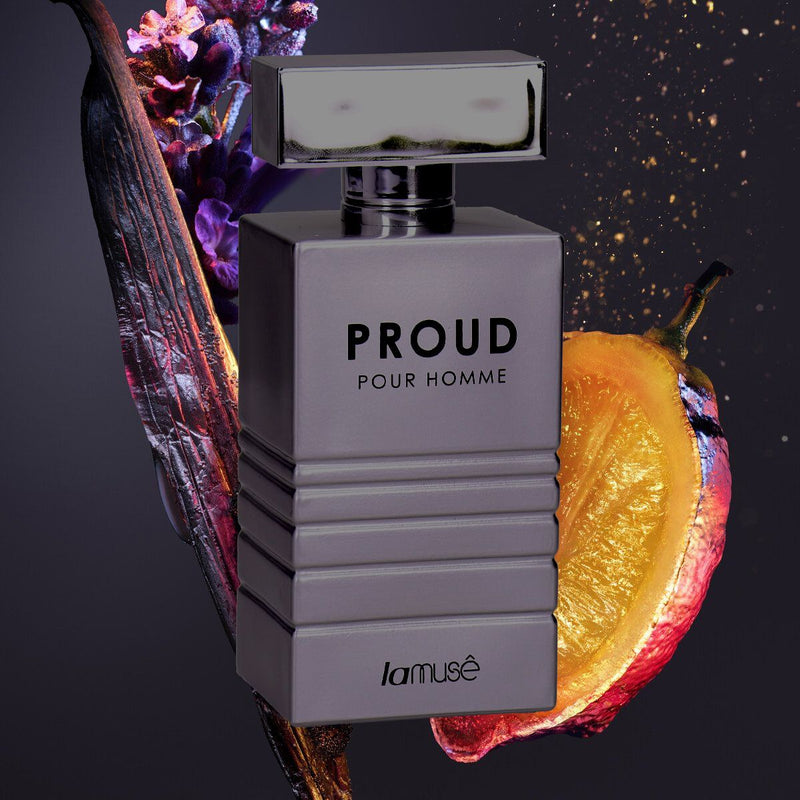 Afbeelding laden in galerijviewer, Lamusê by lattafa eau de toilette proud pour homme 100ml
