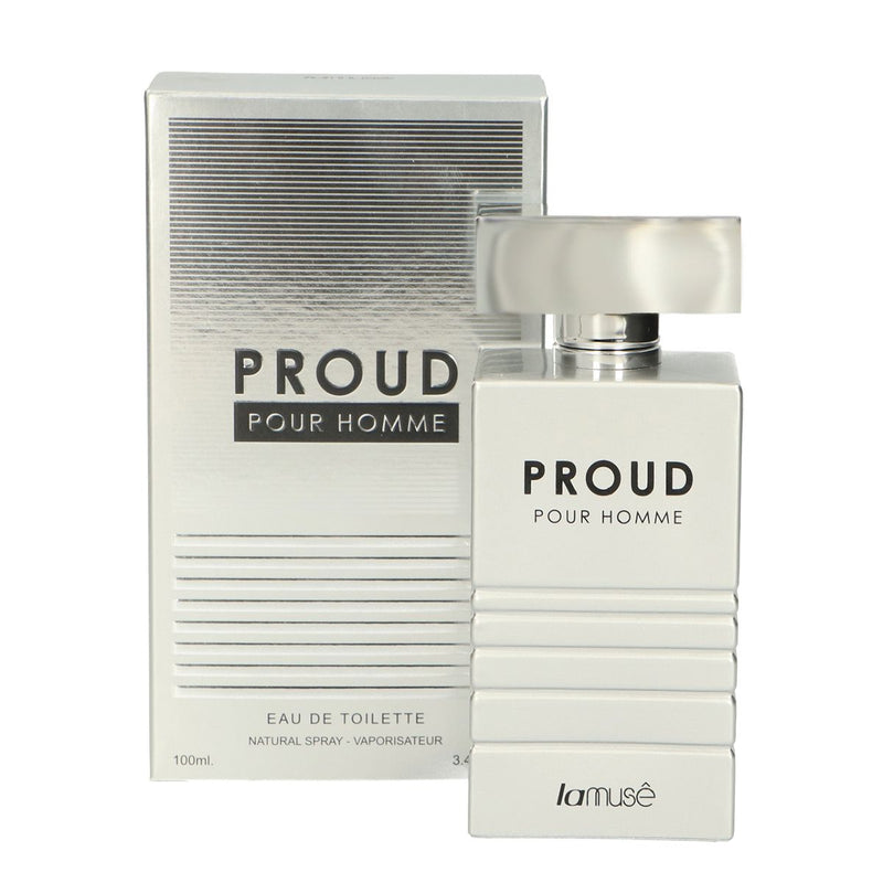 Afbeelding laden in galerijviewer, Lamusê by lattafa eau de toilette proud pour homme 100ml

