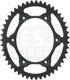 Esjot chain wheel 520 47z steel black superlight