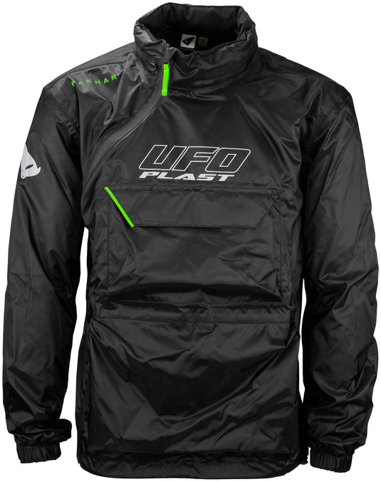Ufo plast rain jacket ufo black gr. l