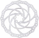 Tektro schijfrem rotor tr203-17 ø203 2.3mm, zilver