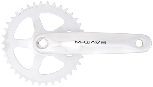 M-wave crankset 1-speed alu steel