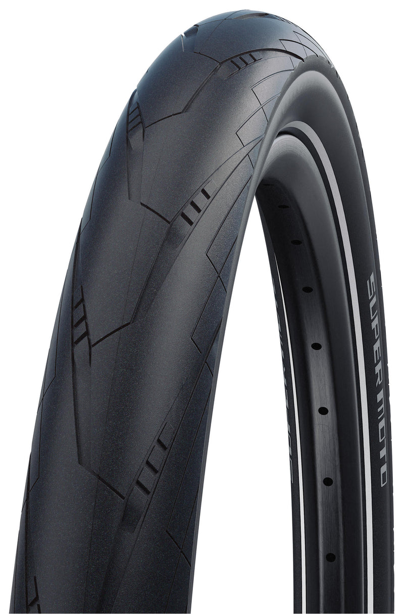Load image into Gallery viewer, buitenband Super Moto 28 x 2.40 (62-622) rubber zwart
