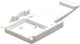 Tripus bracket f.wheel chock f.40062 white