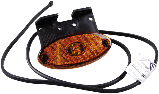 Aspöck light led sml yellow m.rs flatpoint ii w. bracket z