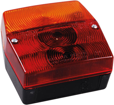 Saw three-chamber light left o.license plate light
