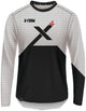 G-form longarm shirt pro x-4 size l white bl.