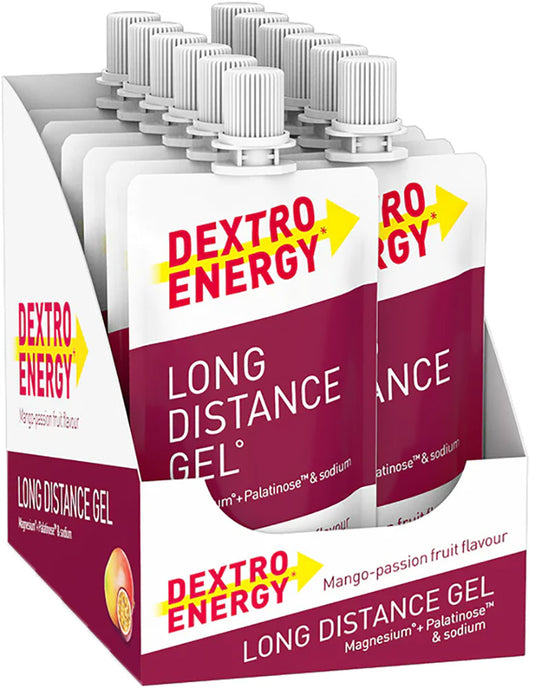 Dextro energy long distance gel 12x50ml | lemon-yuzu