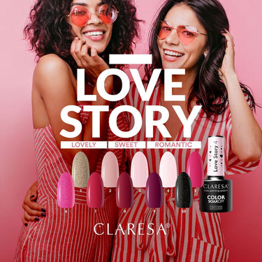 Claresa uv led gellak 5ml love story 10