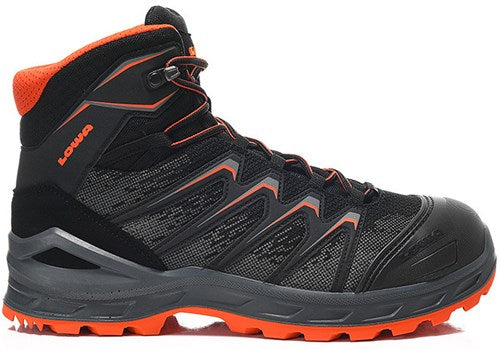 Load image into Gallery viewer, Lowa veiligheidsschoenen lowa werkschoen larrox work gtx mid 5460 s3 | zwart | maat 41 - 00.159.002.41
