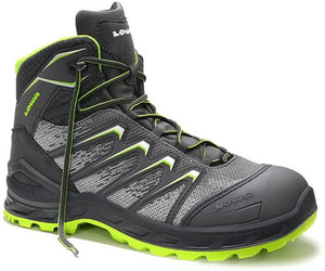Lowa veiligheidsschoenen lowa werkschoen larrox work gtx mid 5464 s3 | grijs | maat 48 - 00.159.006.48