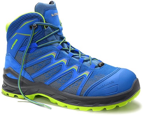 Load image into Gallery viewer, Lowa veiligheidsschoenen lowa werkschoen larrox work gtx mid 5466 s3 | blauw | maat 44 - 00.159.004.44
