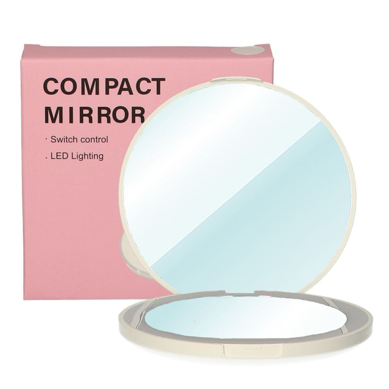 Load image into Gallery viewer, Lsp spiegels compacte tasspiegel rond 5x vergrotend met led
