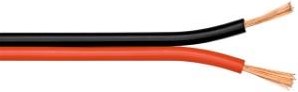 Enzo luidsprekersnoer 2 x 1.5qmm rood zwart - 1394552