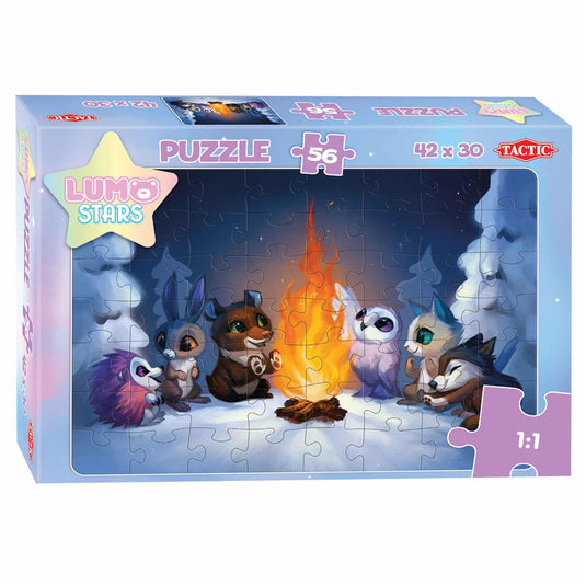 Tactic puzzel - lumo stars by the fire - 56 stukjes