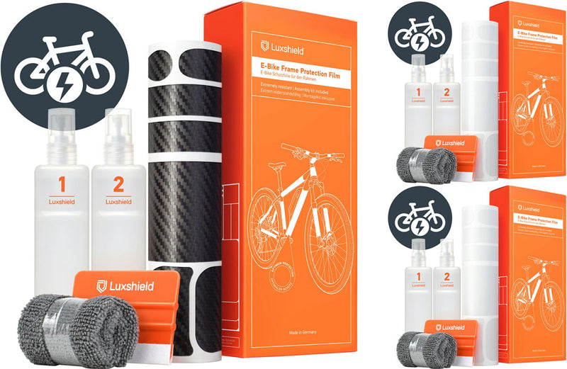 Load image into Gallery viewer, Luxshield frame protection film universal e-bike
